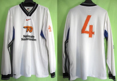 Maillot Nike KNVB Pays Bas Hollande Nationale Nederlanden Vintage Porté n° 4 - L - Photo 1/4