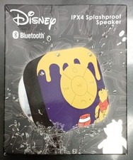 Disney Winnie The Pooh Bluetooth Splashproof Speaker IPX4 Wireless Portable NEW