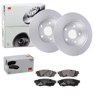 NK BREMSSCHEIBEN + BELÄGE HINTEN passend für TOYOTA C-HR X1 + YARIS CROSS