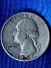1951-D Washington Quarter Silver 25C Circulated Business Strike Uncertified 220