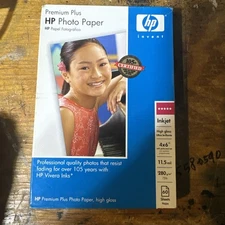 HP PREMIUM PLUS PROFESSIONAL PHOTO PAPER HIGH GLOSSY 4X6" 60 SHEETS