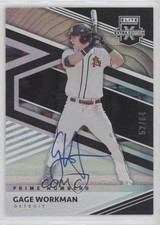 2020 Elite Extra Edition Prime Numbers B Signatures 52/64 Gage Workman Auto fm0