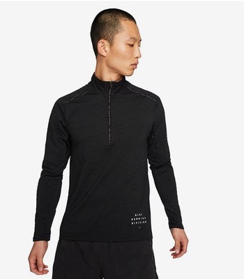 NIKE DRI-FIT ELEMENT RUN DIVISION LAUFTOP GRÖßE UK LARGE *DA0430-010*