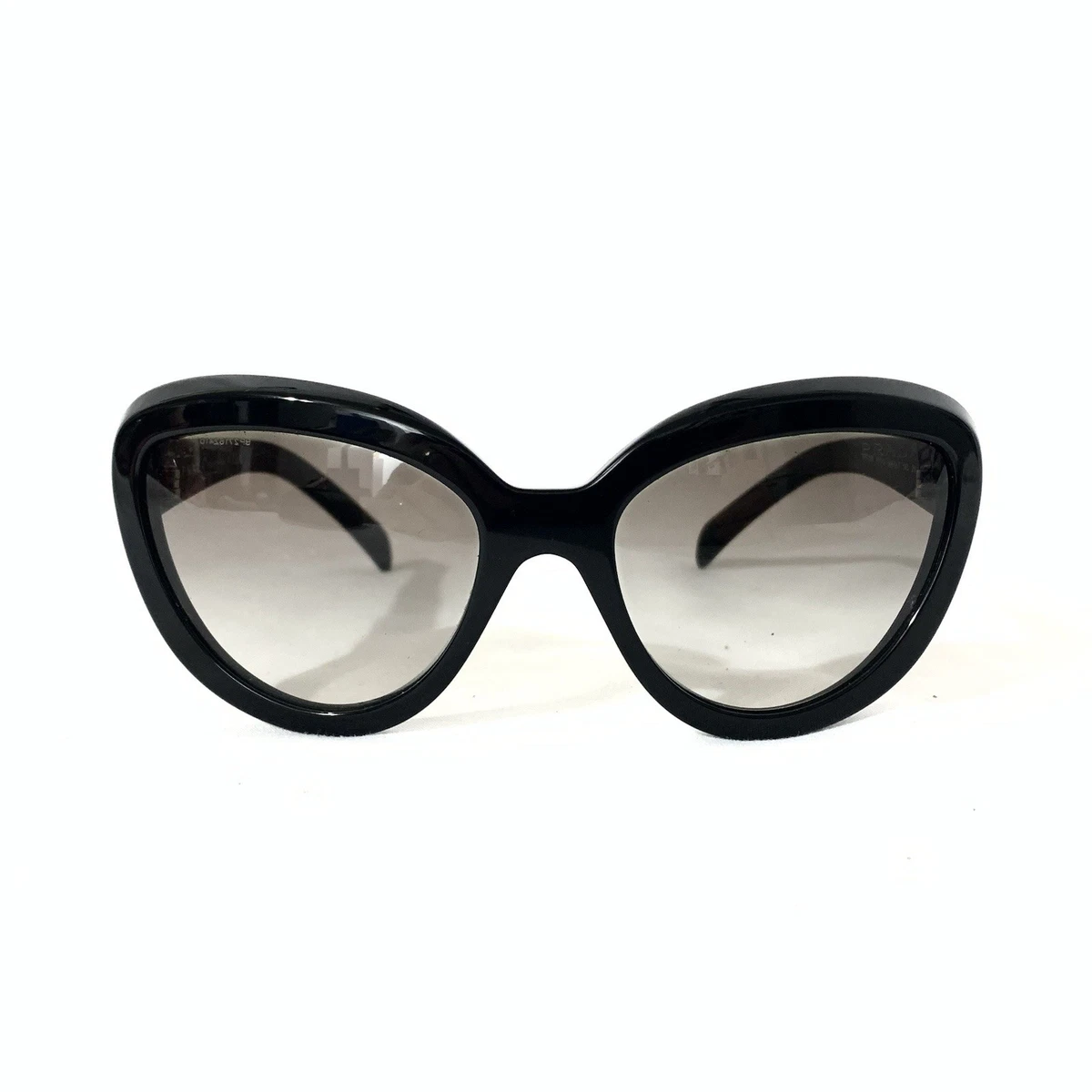 Prada SPR 08R Womens Black Cat Eye Sunglasses Chic Catwalk Luxury 57-19-140 PRADA Cat Eye Sunglasses for Women for sale | eBay main image 4