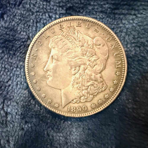 1890-CC Morgan Silver Dollar Carson City Key Date VF Condition