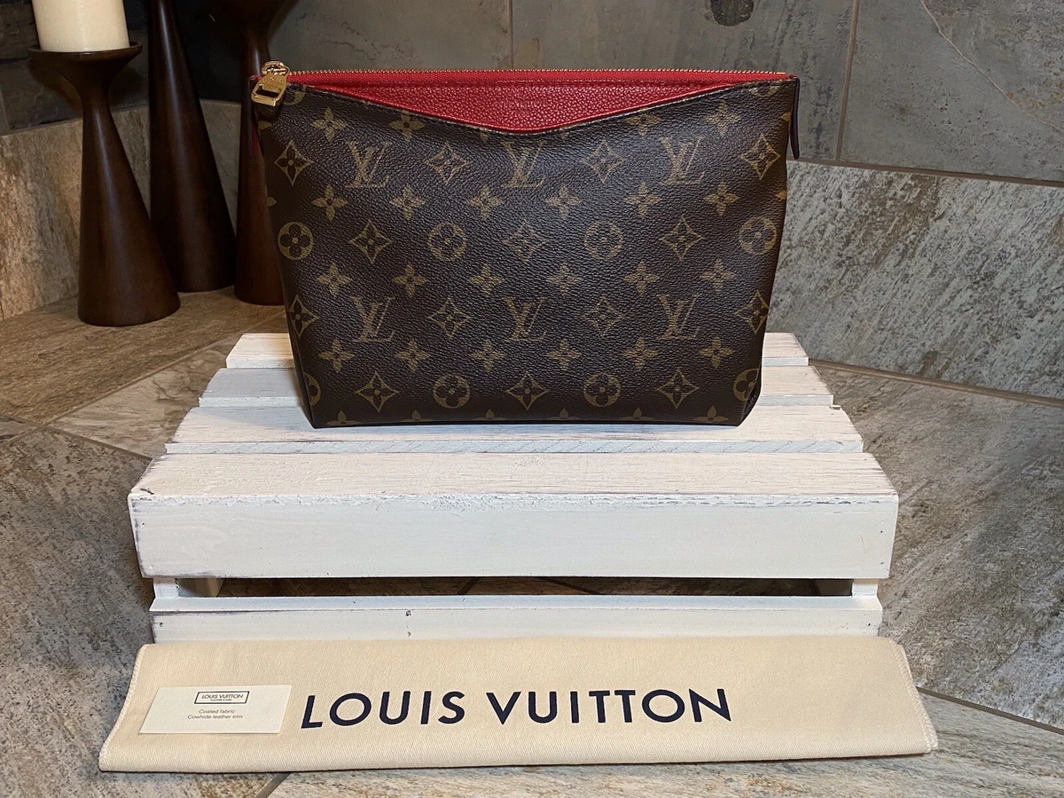 Authentic Louis Vuitton Pallas Beauty Case Cerise M64123