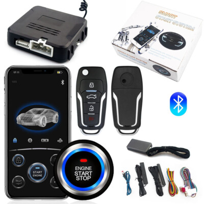 The car starts the PKE mobile phone APP to control the new alarm FT