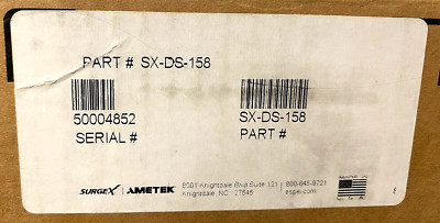 SurgeX SX-DS-158 Defender Series 8-outlet Power Conditioner Surge Suppressor