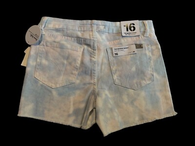 Girls Joe s Jeans Markie Pastel Denim Shorts Size 16 NWT 