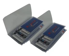 Set of 2-  Heavy Duty 12 Pages Secretary Long Wallet Inserts  MADE IN USA e2912