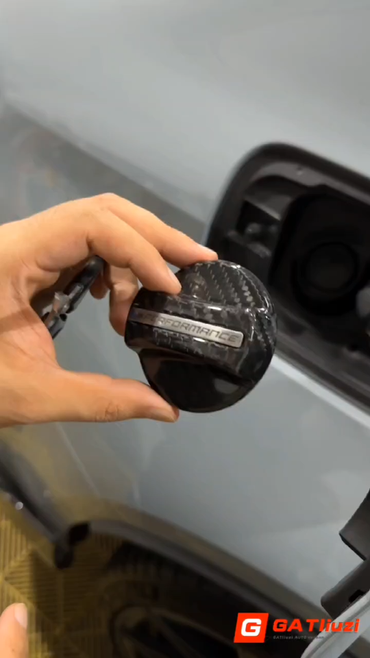 For BMW Universal Style Dry Carbon Fiber Fuel Cap eBay