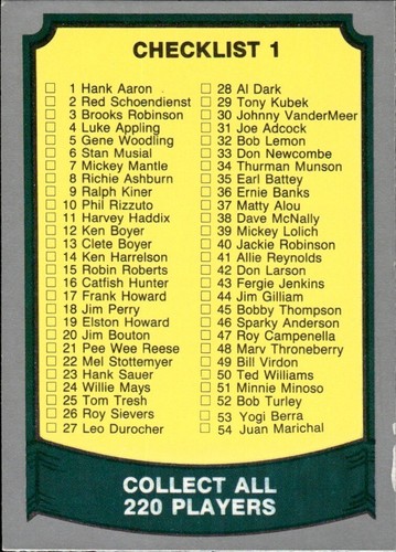 1988 and 1989 Pacific Baseball Legends MLB Set Break #1-#220 — You Choose! - Picture 438 of 441