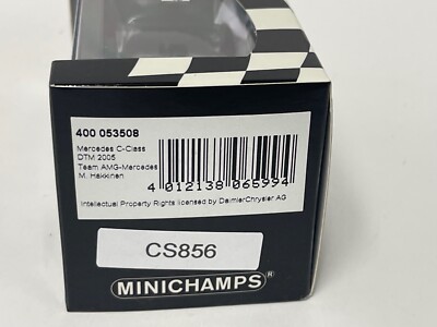 1/43 Minichamps Mercedes C DTM 2005 Team AMG M.Hakkinen car #8