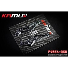 KAMUI Scooter FR Shield Bracket Include Screw Fits For Honda Forza-350 Black