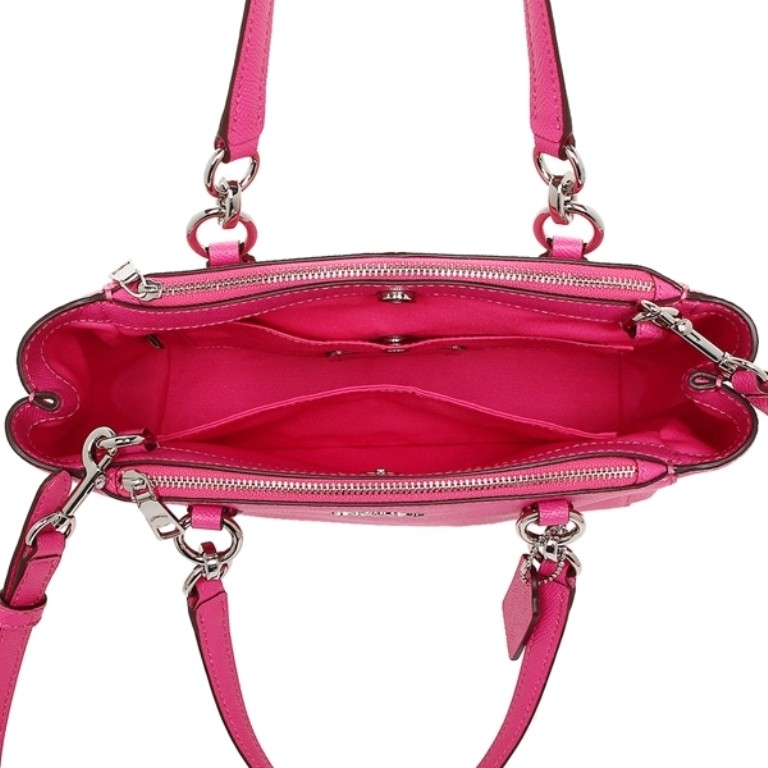NWT Coach 57523 Mini Christie Carryall in Crossgrain Leather Mby
