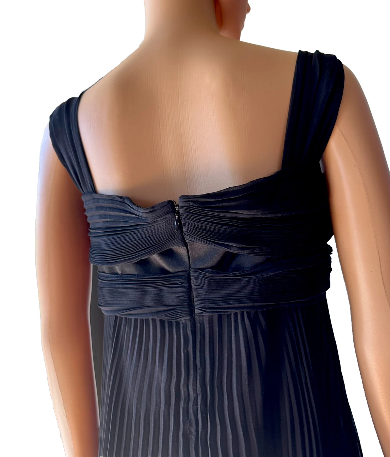 *VALENTINO* Abito da sera raro vintage anni 2000 bustier in seta anteriore 10