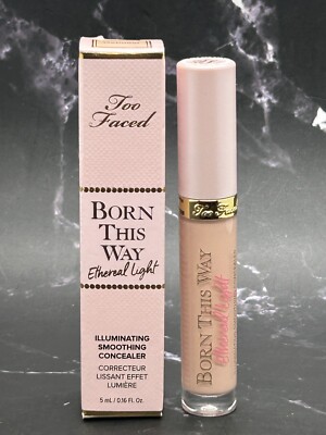 Too Faced Born This Way Illuminating Concealer - Oatmeal - 0.16 oz - BNIB