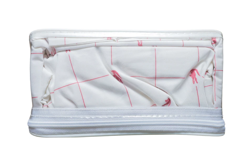 Juego de sábanas Lacoste 100 % algodón percal Queen Slice rosa barroco Foto 4 de 4