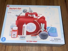 Kids Wooden Educational Pretend Play Honeybake Doctor's Medical Kit
