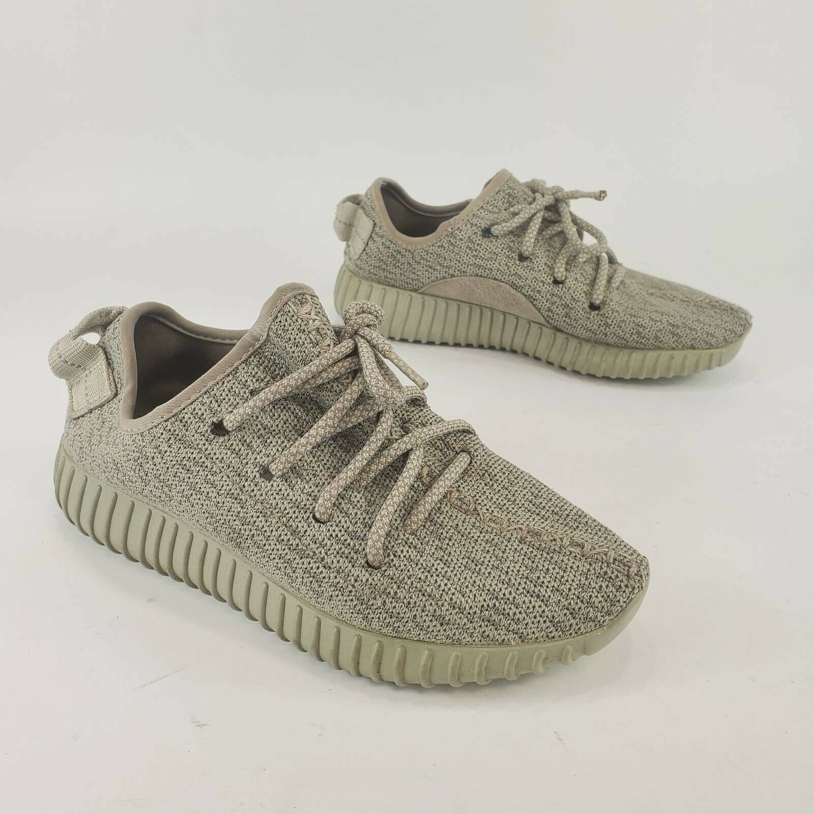 Mens Boost 350 V2 Sneaker Shoes Gray Low Top Lace 5M | eBay