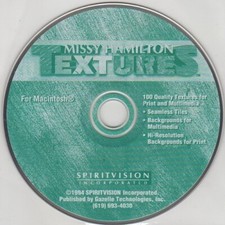 Missy Hamilton Textures 2 CDs for MAC - NEW CDs in SLEEVE