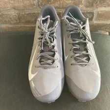 NIke Vapor Strike 2 MCs Mens Baseball Cleats Gray White Size 13