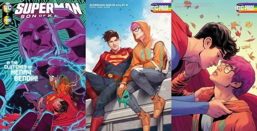 Superman Son of Kal-El #5 A B C Set DC NM