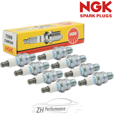8x NGK 7599 CMR5H Zündkerze für Kettensäge Freischneider