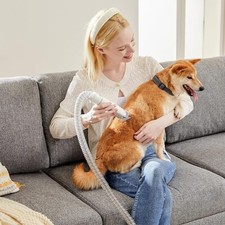 2.5L Professional Pet Grooming Vacuum Kit with Low Noise Dog Clippers