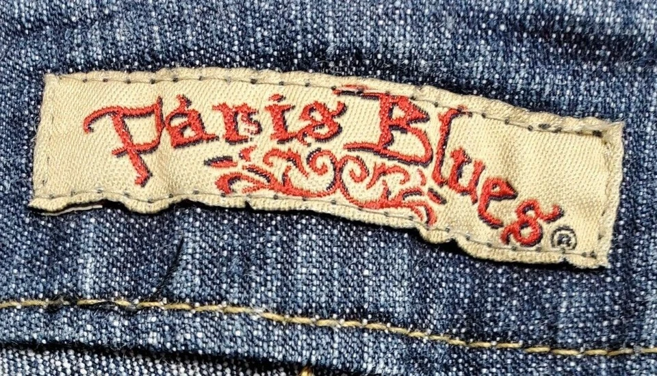 Pantalones de mezclilla capri Paris Blues para mujer talla 5 azules Foto 2 de 4