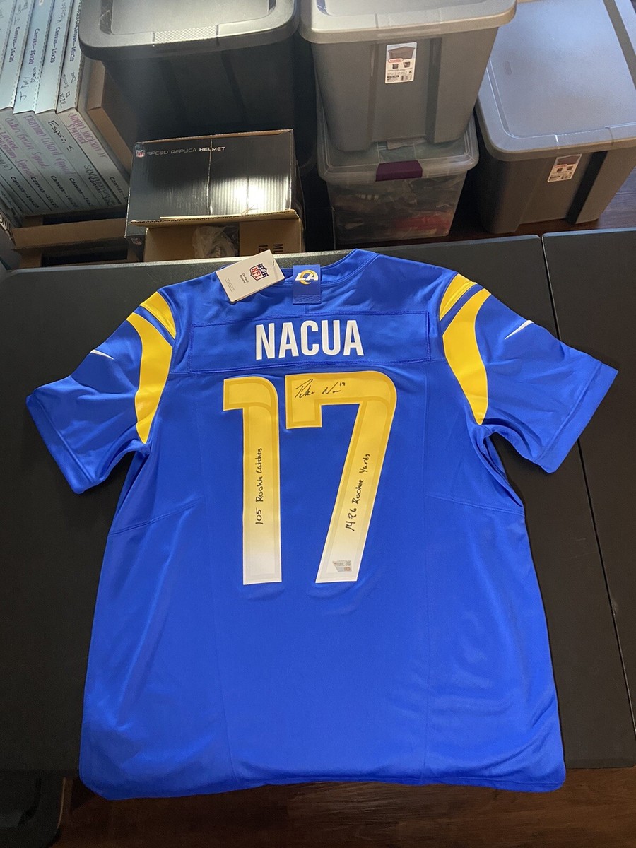 Puka Nacua Signed Nike Limited Jersey Auto Los Angeles Rams