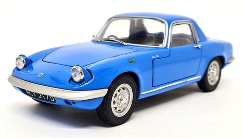 Sunstar 1/18 - Lotus Elan S3 Coupe 1966 French Blue Diecast Model Car - Picture 5 of 8