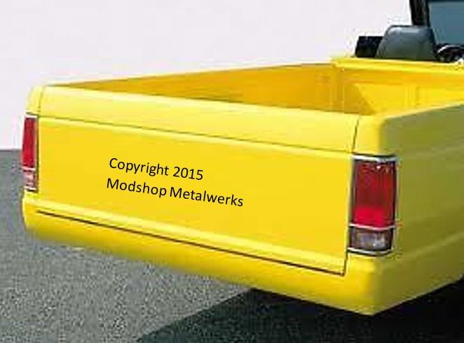 1982-1993 Chevy S10/GMC S15 Truck Tailgate Handle Relocator Kit