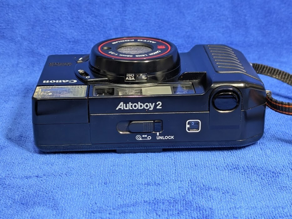 Canon Autoboy 2 Compact film camera 38mm F2.8 -For Part