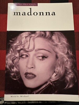 MADONNA IN HER OWN WORDS MAGAZINE BOOK IN VERY GOOD SHAPE!!!