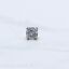 thumbnail 5  - ROUND SIMULATED DIAMOND SILVER TITANIUM IMPLANT GRADE DERMAL PIERCING TOP 16G