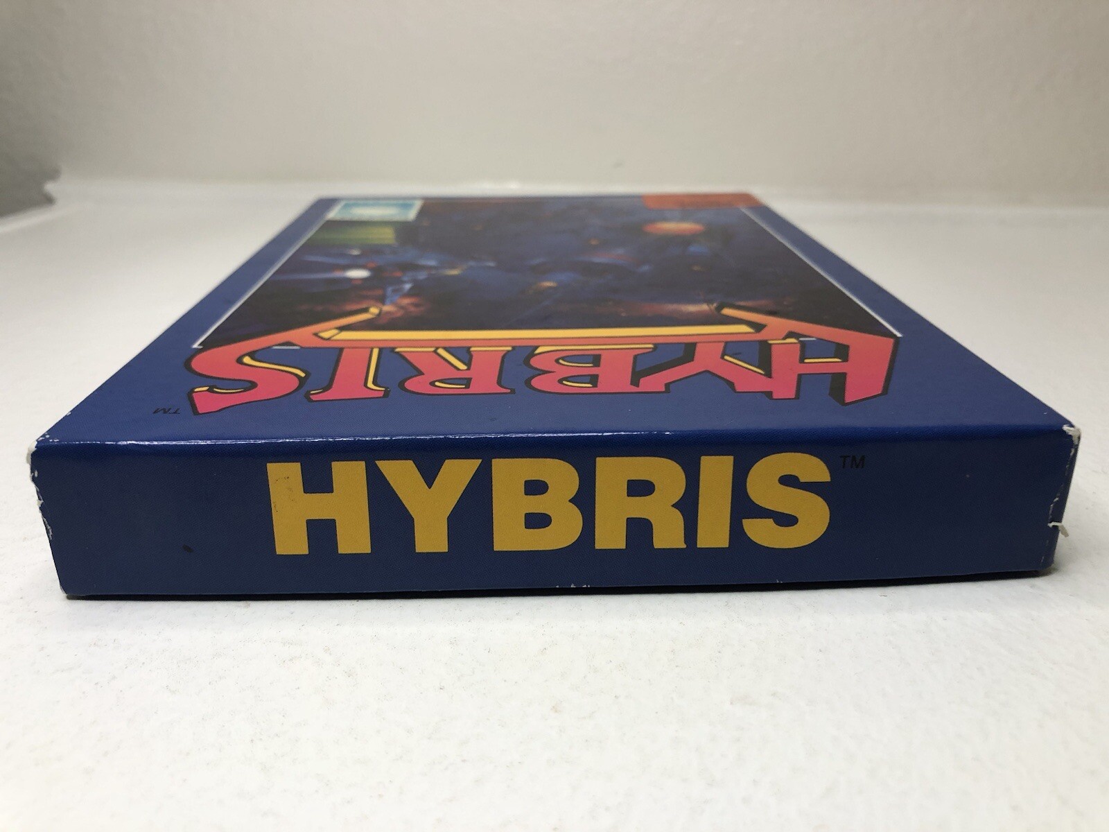 Hybris Commodore Amiga Game 1988 Discovery Software disk PC CLEAN CIB box RARE