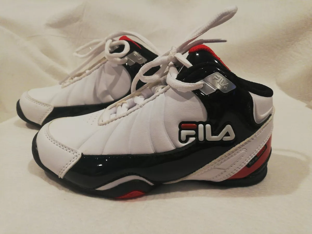 New Fila Sneakers DLS Foam Boys Withe/ red Black | eBay