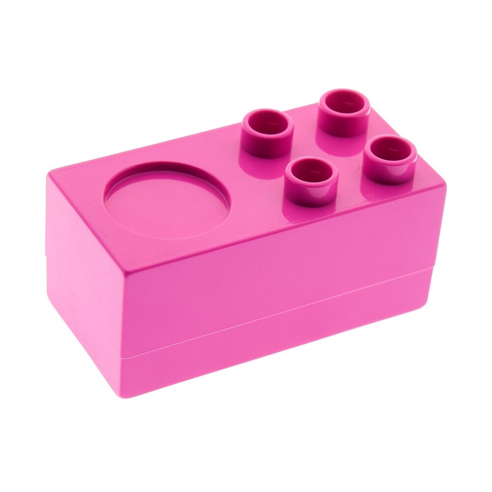1X Lego Duplo Furniture Stove 2X4X2 1/2 Dark Pink Kitchen Set 10505 6019240 6472