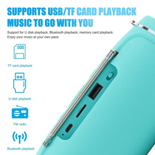 40W Portable Wireless Bluetooth Speaker Waterproof Stereo Bass Loud USB AUX-MP3 - Picture 4 of 28