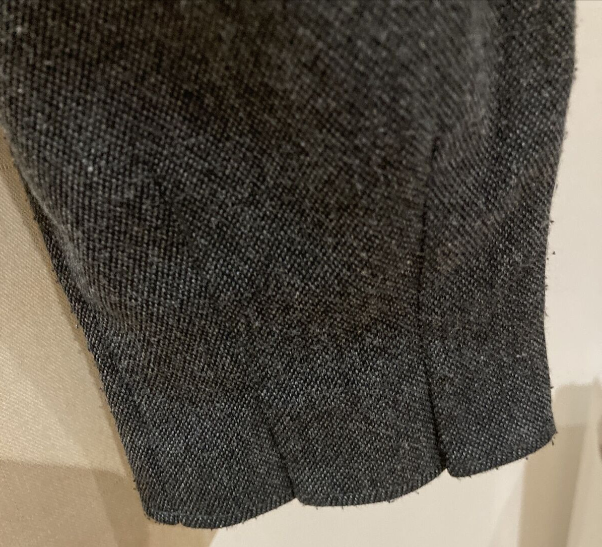 Rare Vintage Yohji Yamamoto Long Sleeve Grey Top, Unlabelled, Small Size 3