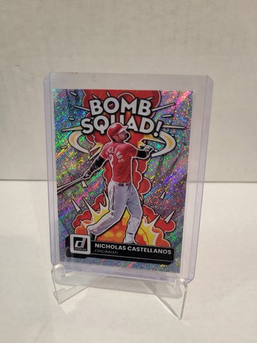 2022 Panini Donruss Nicholas Castellanos #BS-10 Bomb Squad Philadelphia Phillies
