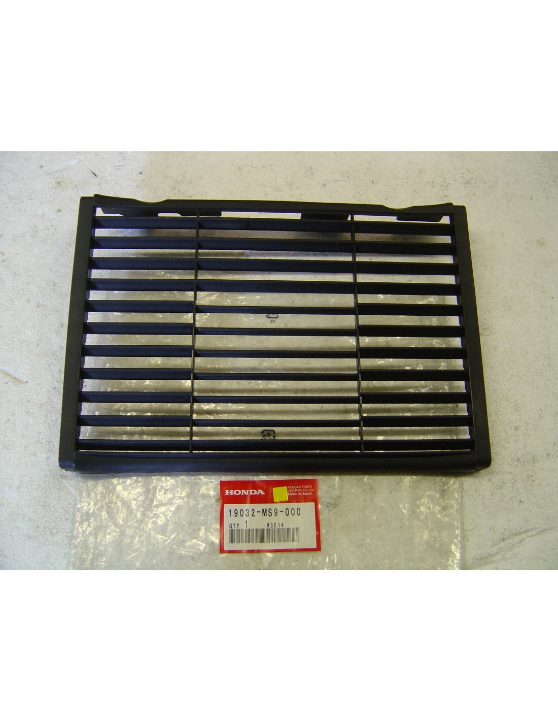 Calandre de radiateur NTV650 1997 en acier noir pour moto Revere