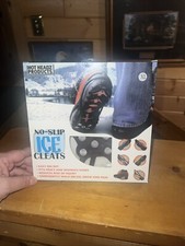 Ice Snow Anti Slip Spikes Grips Grippers Crampons Cleats For Hike Shoes Boot XL