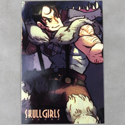 Lab Zero Games Skullgirls Encore Beowulf Indiegogo Limited Art Card Postcard