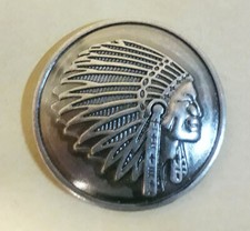 Indian Concho Studded Indian Western Chief e.g. screws