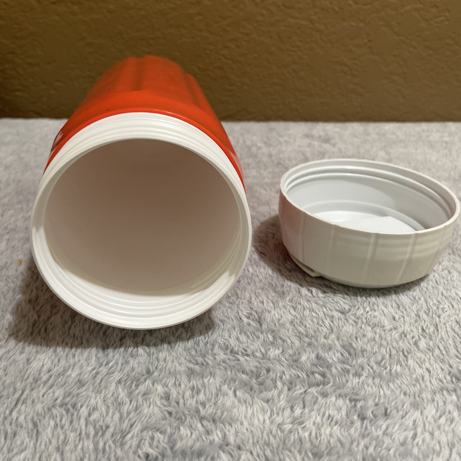 Coleman Thermos Water Bottle Insulated Rubber Sleeve FlipTop Lid 32oz Tumbler D