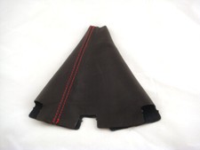 Strut King Leather Shift Boot Red Stitching - Genuine Leather