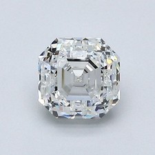 1.04 CT Cert. GIA Asscher Cut Natural Mined Diamond Loose G color SI2 clarity 3772.60 per carat