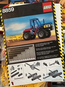 LEGO TECHNIC: Tractor (8859) | Vintage 1981 | All parts, box and instructions.